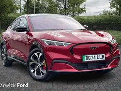 Red Used 2024 Ford Mustang Mach-E Premium SUV | £37,658 (A bit pricey)