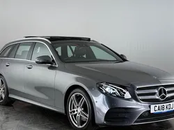 Grey Used 2018 Mercedes E220 AMG Line Premium Estate | £16,800 (Fair price)