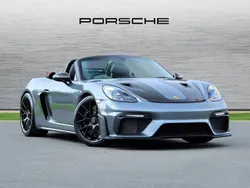 Vanadium grey metallic New 2024 Porsche 718 Spyder | £170,924