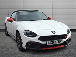 White Used 2018 Fiat 124 Cabriolet | £16,295 (A bit pricey)