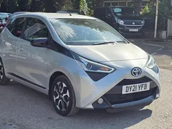 Silver Used 2021 Toyota Aygo Trend Hatchback | £10,495 (Fair price)