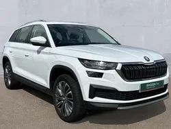 White Used 2024 Skoda Kodiaq SE L Executive SUV | £28,600 (Fair price)