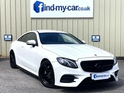 White Used 2018 Mercedes E220 AMG line Coupe | £18,499 (Fair price)