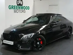 Black Used 2016 Mercedes C250 AMG line Coupe | £12,290 (Fair price)