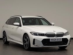 White Used 2025 BMW 320 M Sport Estate | £35,898 (Expensive)