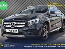 Black Used 2018 Mercedes GLA200 AMG line SUV | £15,495 (Fair price)