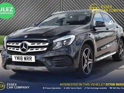 Black Used 2018 Mercedes GLA200 AMG line SUV | £15,495 (Fair price)
