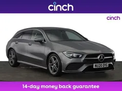 Grey Used 2020 Mercedes CLA200 AMG line Estate | £21,549 (Fair price)