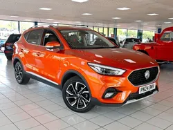Spiced orange Used 2024 MG ZS Exclusive Sedan | £17,789 (Fair price)