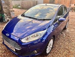 Blue Used 2014 Ford Fiesta Titanium X Hatchback | £5,495 (Good price)