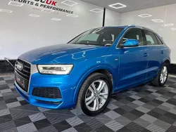 Blue Used 2017 Audi Q3 S-Line SUV | £9,995 (Good price)