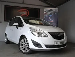 White Used 2012 Vauxhall Meriva Edition MPV | £3,495 (Fair price)