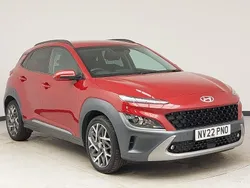 Red Used 2022 Hyundai Kona Premium SUV | £16,498 (Fair price)