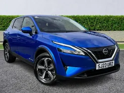 Blue Used 2023 Nissan Qashqai N-Connecta SUV | £24,144 (Fair price)