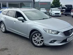 Silver Used 2017 Mazda 6 Estate | £8,790 (Fair price)