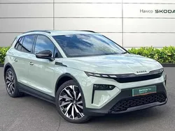 Green New 2025 Skoda Elroq SportLine SUV | £38,295