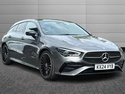 Grey Used 2024 Mercedes CLA220 AMG Line Premium Plus Sedan | £32,990 (Fair price)