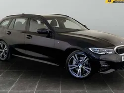 Black Used 2021 BMW 330e M Sport Estate | £14,695 (Good price)