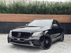 Black Used 2021 Mercedes C300 AMG line Estate | £26,388 (Fair price)