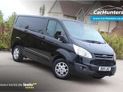 Black Used 2015 Ford Transit Custom Limited Van | £8,995 (Fair price)