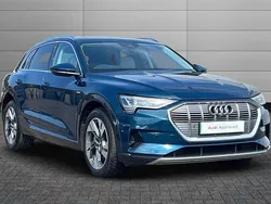 Blue Used 2020 Audi e-tron Advanced SUV | £23,295 (A bit pricey)