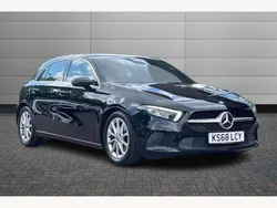 Black Used 2018 Mercedes A180 Executive Hatchback | £15,495 (Fair price)