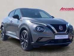 /pearl black metallic Used 2021 Nissan Juke Tekna+ SUV | £17,475 (Fair price)