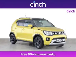 Yellow Used 2021 Suzuki Ignis SZ-T Hatchback | £12,099 (Fair price)
