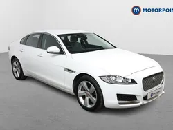 White Used 2018 Jaguar XF Portfolio Sedan | £14,749 (Fair price)
