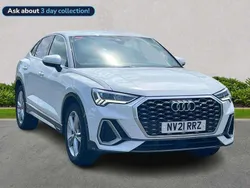 White Used 2021 Audi Q3 S-Line SUV | £24,277 (Fair price)
