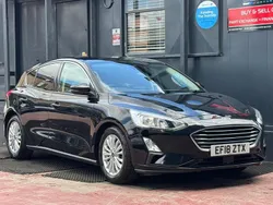Black Used 2018 Ford Focus Titanium Hatchback | £8,340 (Good price)