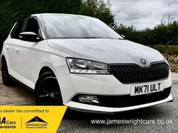 White Used 2021 Skoda Fabia Monte Carlo Hatchback | £8,700 (Fair price)