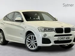 White Used 2017 BMW X4 M Sport SUV | £16,500 (Fair price)
