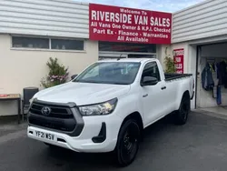 White Used 2021 Toyota HiLux Active Pickup | £19,995 (A bit pricey)