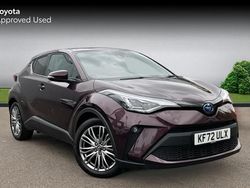 Deep amethyst Used 2023 Toyota C-HR SUV | £22,123 (Fair price)