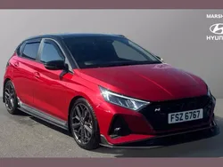 Red Used 2021 Hyundai i20 Hatchback | £22,037 (Fair price)