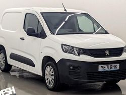 White Used 2021 Peugeot Partner Premium Van | £7,590 (Fair price)