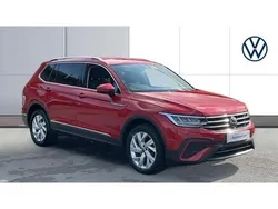 Red Used 2022 VW Tiguan Allspace Life SUV | £25,985 (Good price)