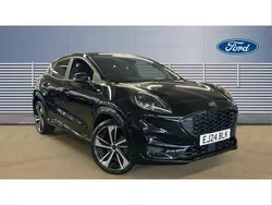 Black Used 2024 Ford Puma ST-Line SUV | £20,735 (Fair price)