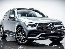Grey Used 2021 Mercedes GLC300 AMG line SUV | £30,995 (Fair price)