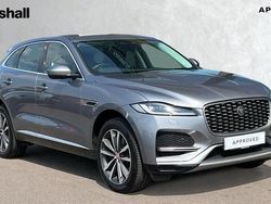 Metallic eiger grey Used 2021 Jaguar F-Pace SE SUV | £27,498 (Fair price)