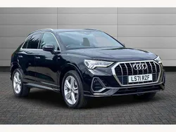 Black Used 2021 Audi Q3 S-Line SUV | £25,995 (Fair price)