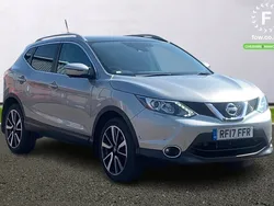 Silver Used 2016 Nissan Qashqai Tekna SUV | £14,399 (Fair price)