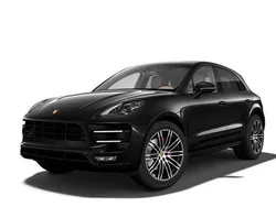 Jet black metallic Used 2017 Porsche Macan Turbo SUV | £37,900 (Expensive)