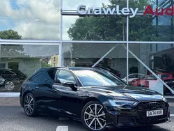 Black Used 2024 Audi A6 Black Edition Estate | £49,290