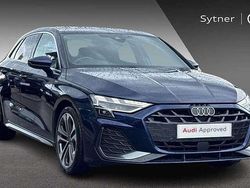 Blue Used 2025 Audi A3 S-Line Hatchback | £28,250 (Fair price)