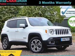 White Used 2016 Jeep Renegade Limited SUV | £8,500 (Good price)