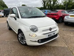 White Used 2016 Fiat 500 Lounge Hatchback | £7,090 (Fair price)
