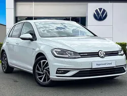 White Used 2020 VW Golf VIII Edition Hatchback | £15,290 (Fair price)