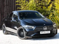 Black Used 2024 Mercedes CLA220 AMG Line Premium Plus Sedan | £33,498 (Fair price)